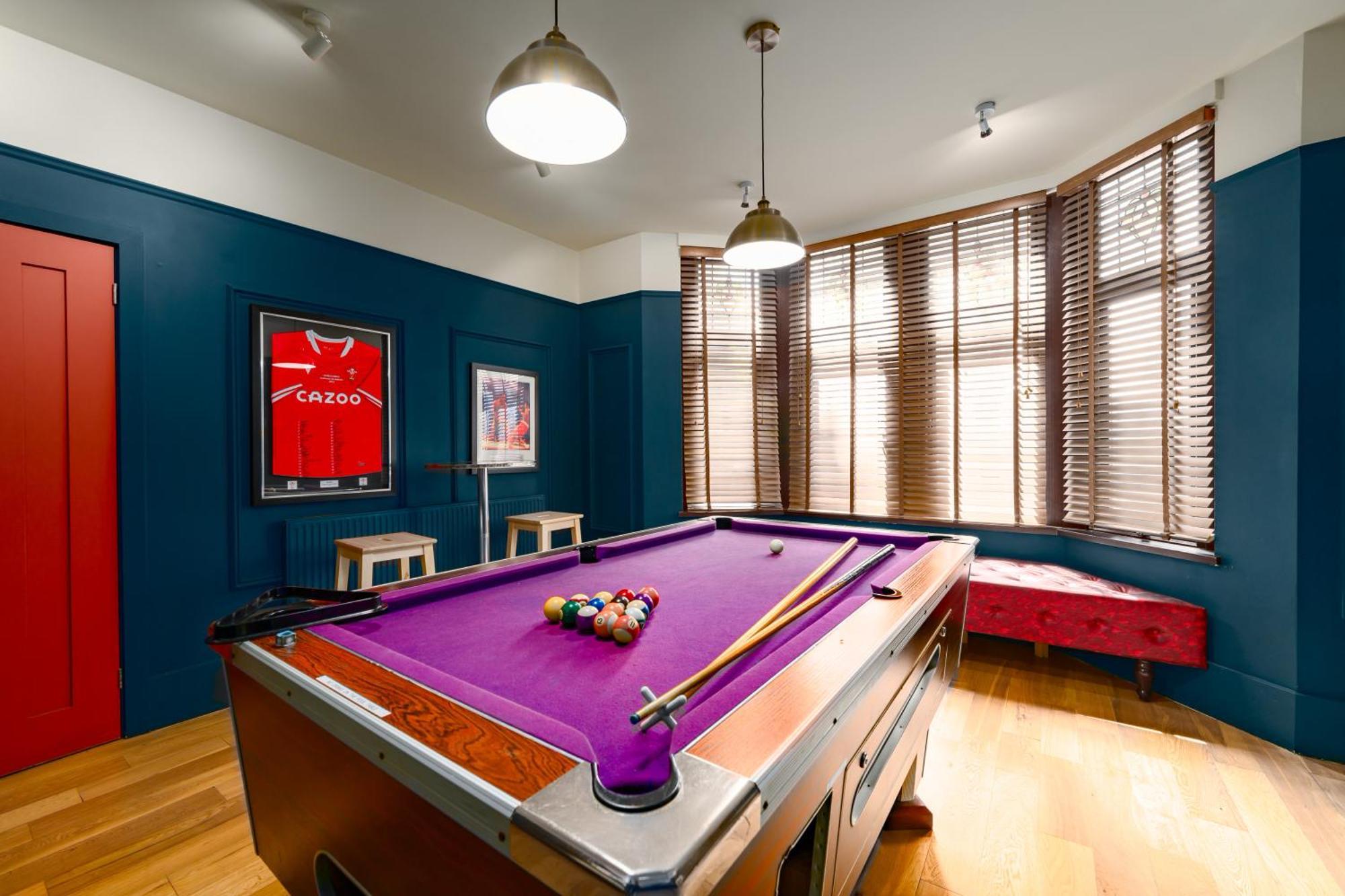 City Retreat, Spacious 4 Bed House, Games Room, Parking, Hot Tub & Bbq 卡迪夫 外观 照片